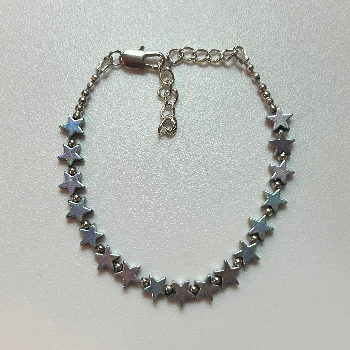 Iridescent Silver Hematite