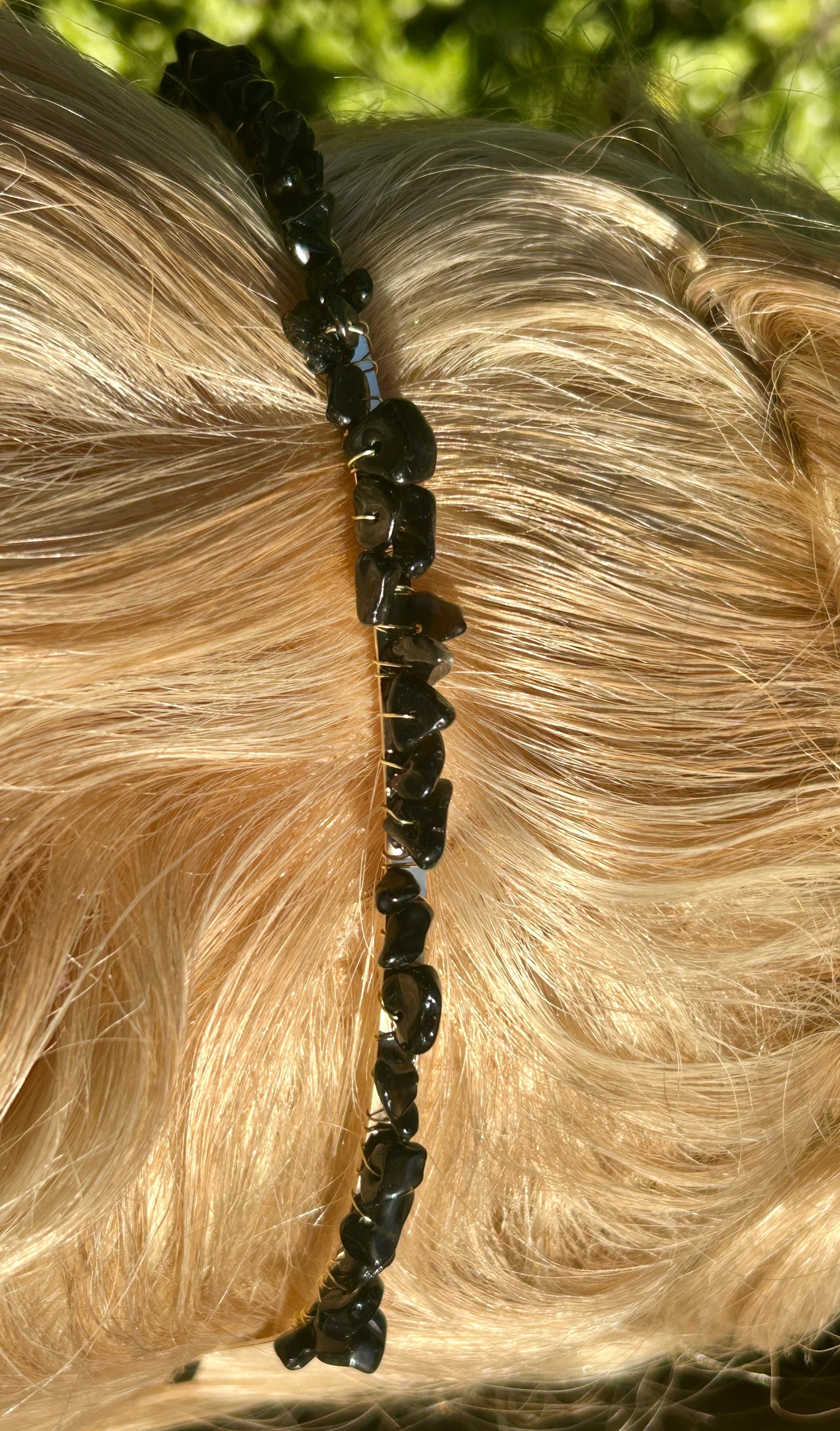 Obisdian Chips Headband