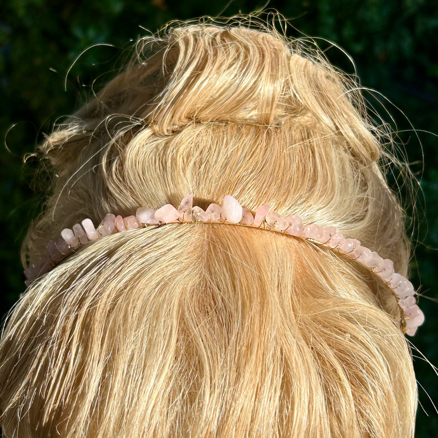 Rose Quartz Headband