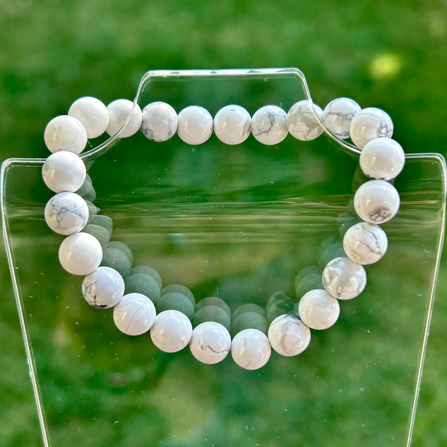 Howlite 8mm Stretch Bracelet