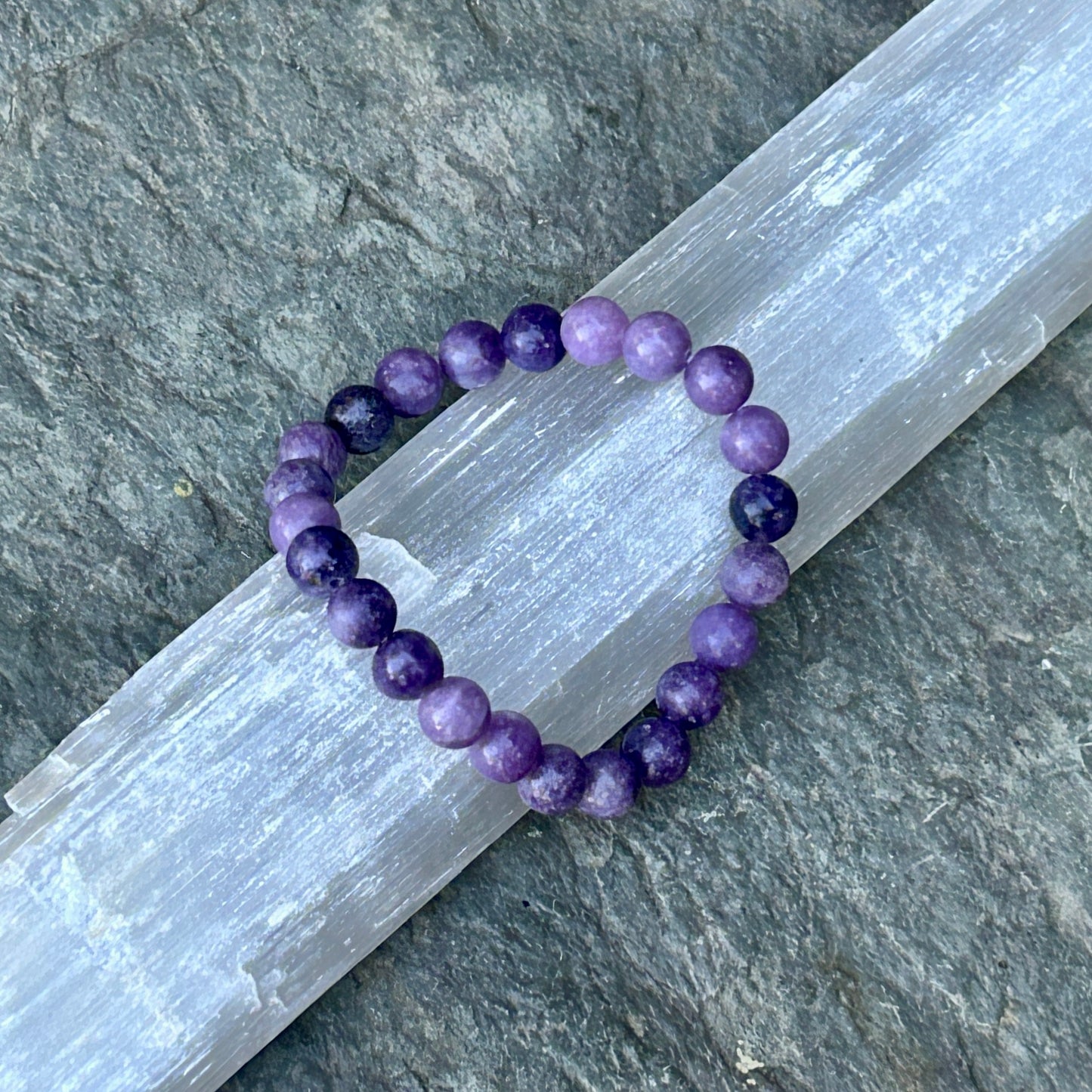 Lepidolite 8mm Stretch Bracelet