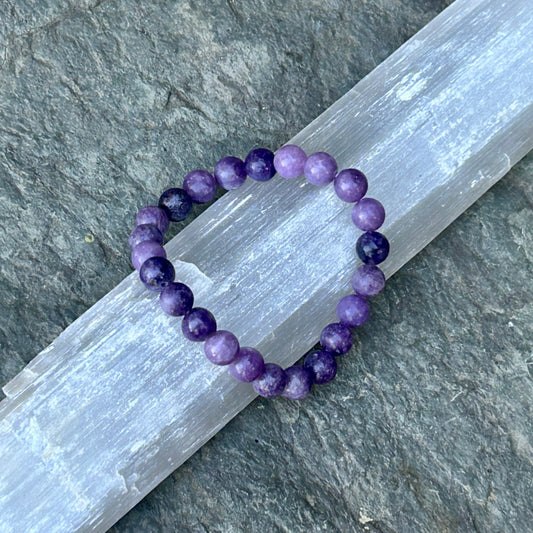 Lepidolite 8mm Stretch Bracelet